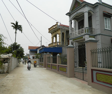 Xã Bảo Khê Hưng Yên  Điển hình trong phong trào hiến đất làm đường giao thông nông thôn